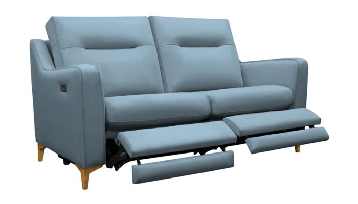 G Plan Austen Small Recliner Liso Tide